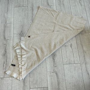 Beige Soft Blanket Scarf